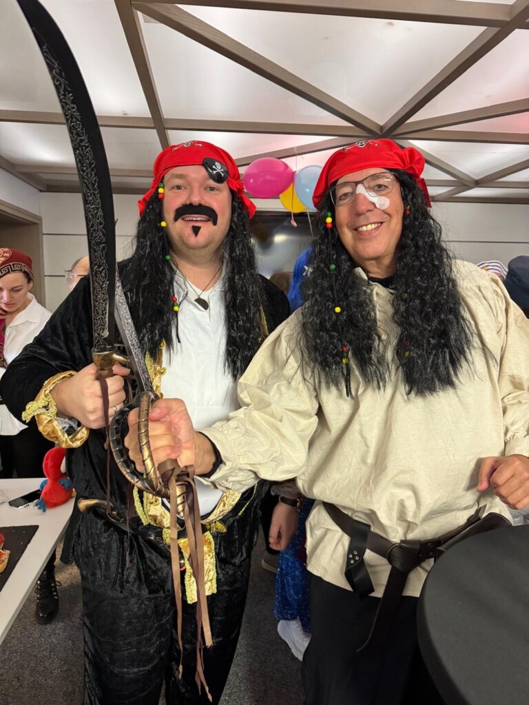 Unsinniger Donnerstag mit dem Motto Piraten